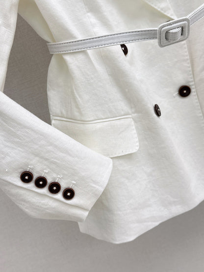 Loro New linen suit