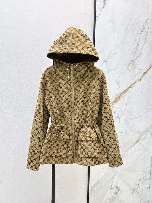 Guc New hooded jacket