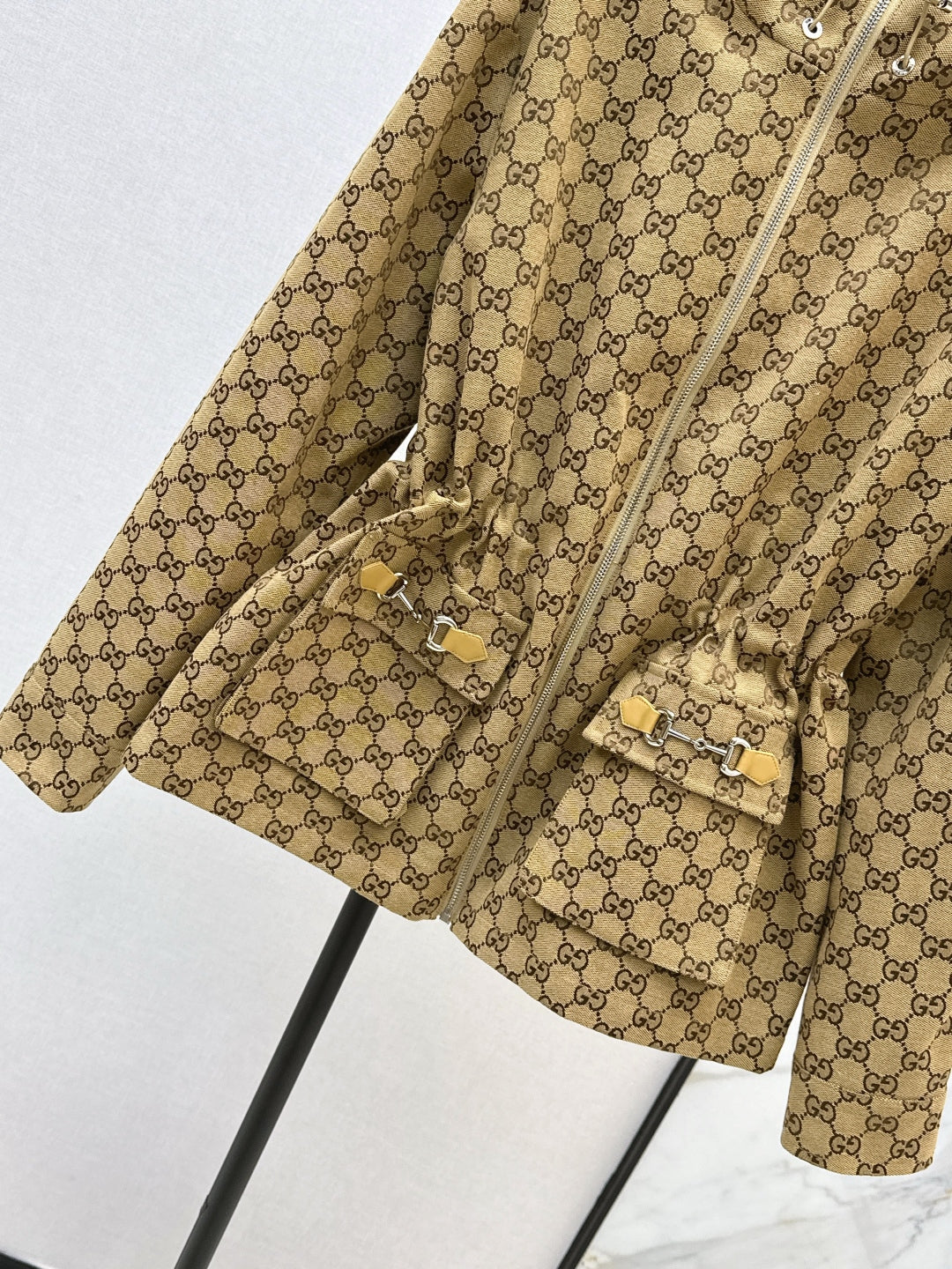 Guc New hooded jacket
