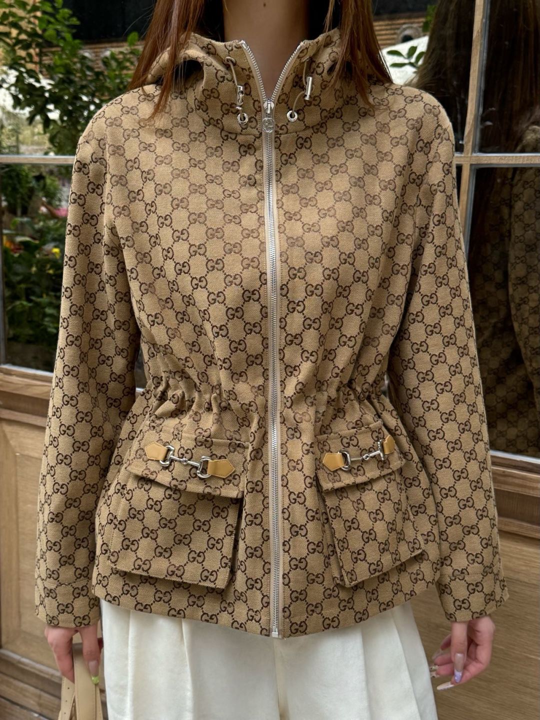 Guc New hooded jacket
