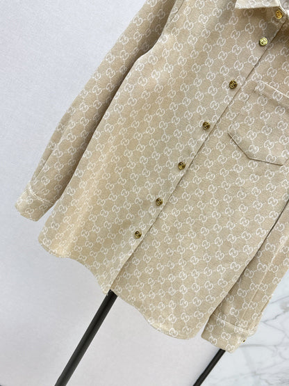 Guc New jacquard shirt