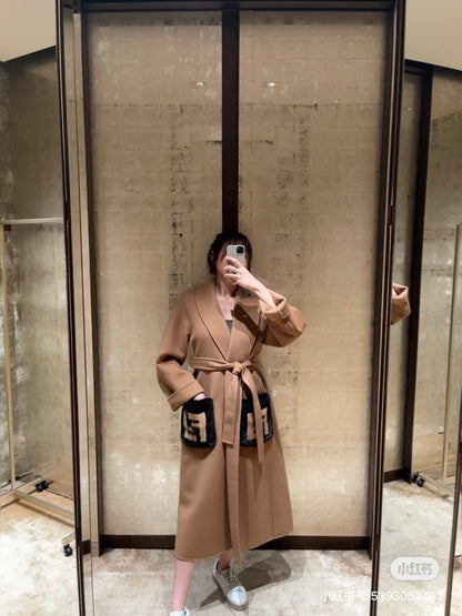 Fend NEW wool coat