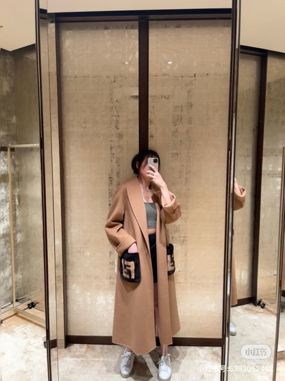 Fend NEW wool coat