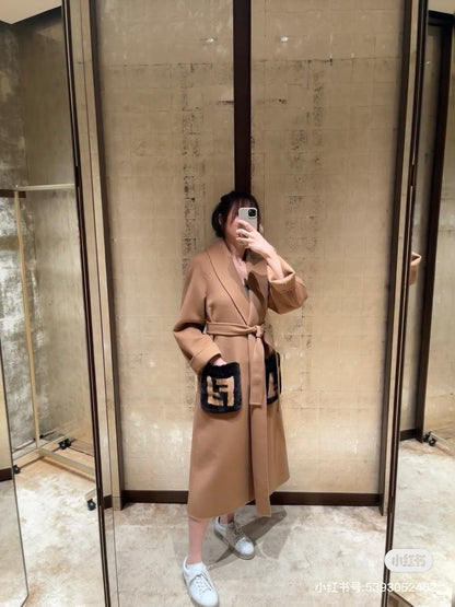 Fend NEW wool coat