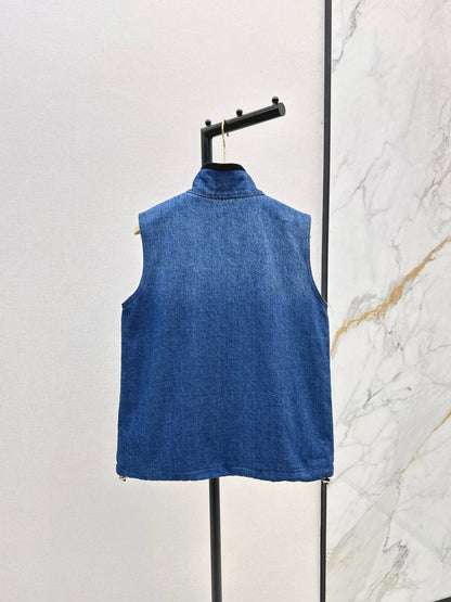 Miu NEW Denim vest jacket