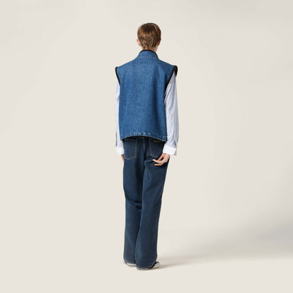 Miu NEW Denim vest jacket