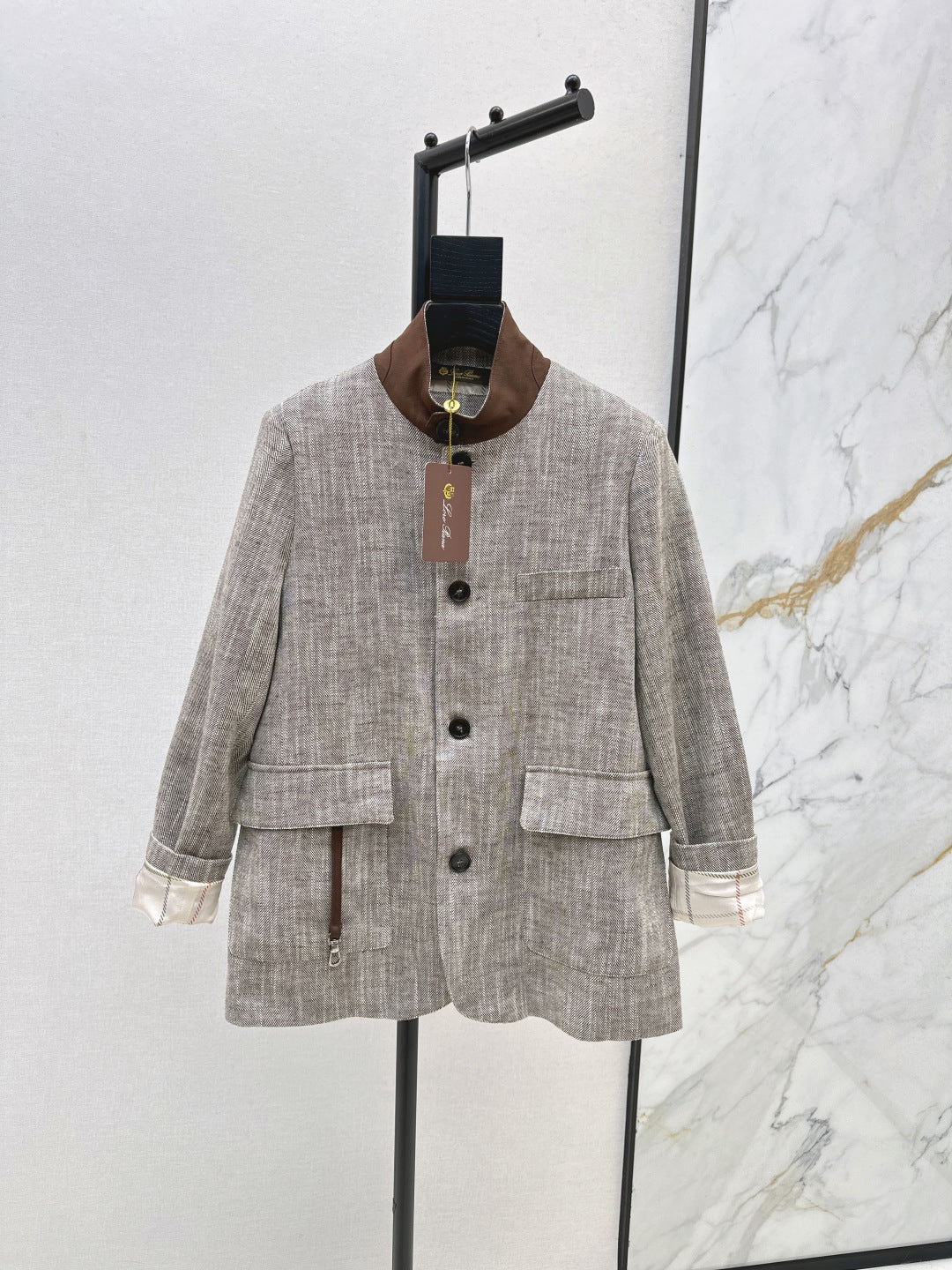Loro NEW stand collar jacket