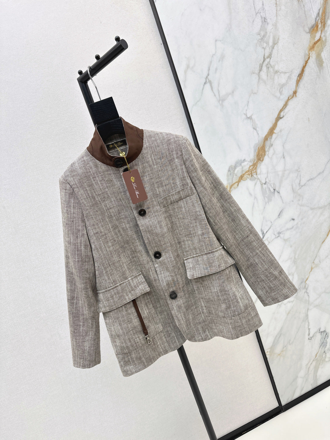 Loro NEW stand collar jacket