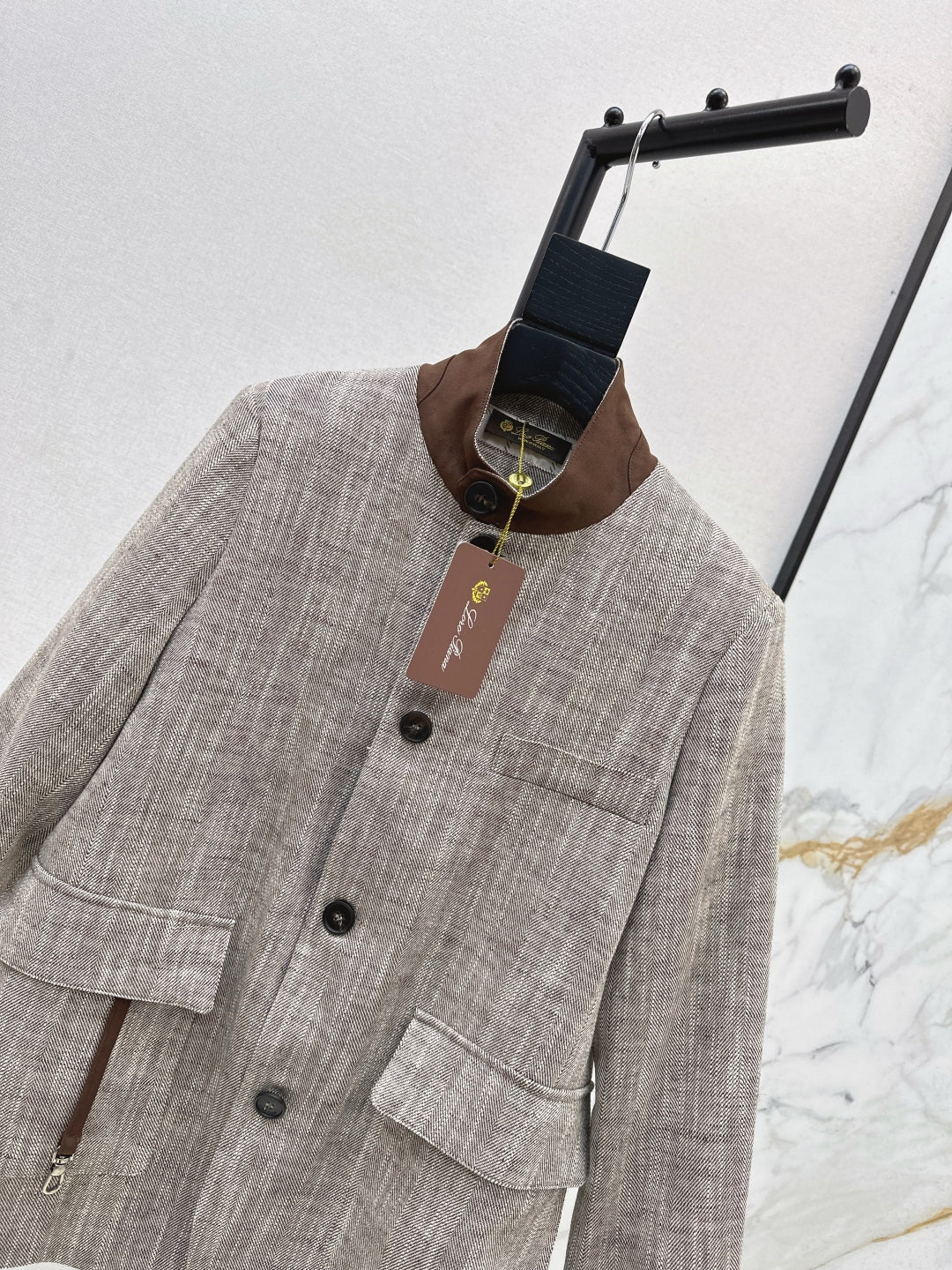 Loro NEW stand collar jacket