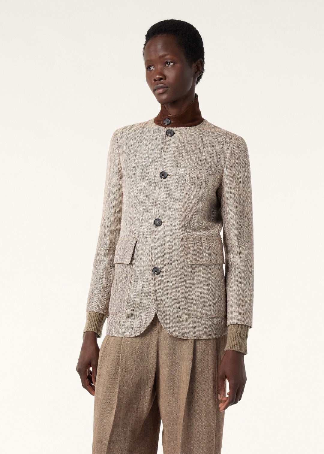 Loro NEW stand collar jacket