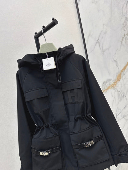 Herm NEW Hooded windbreaker jacket