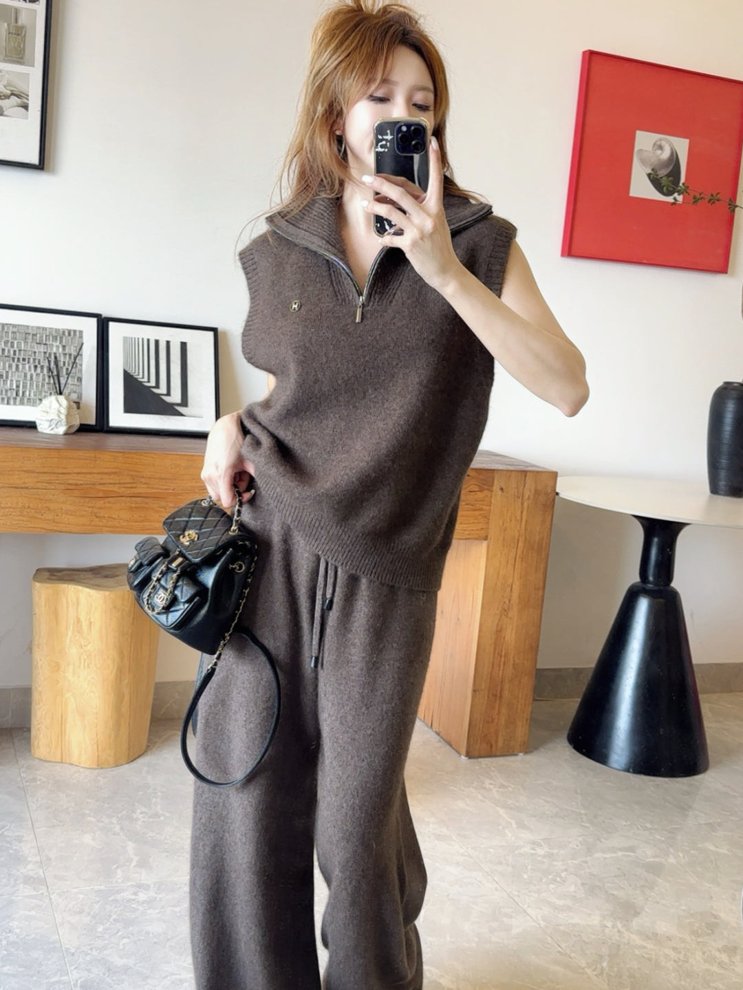 Herm NEW wool suit