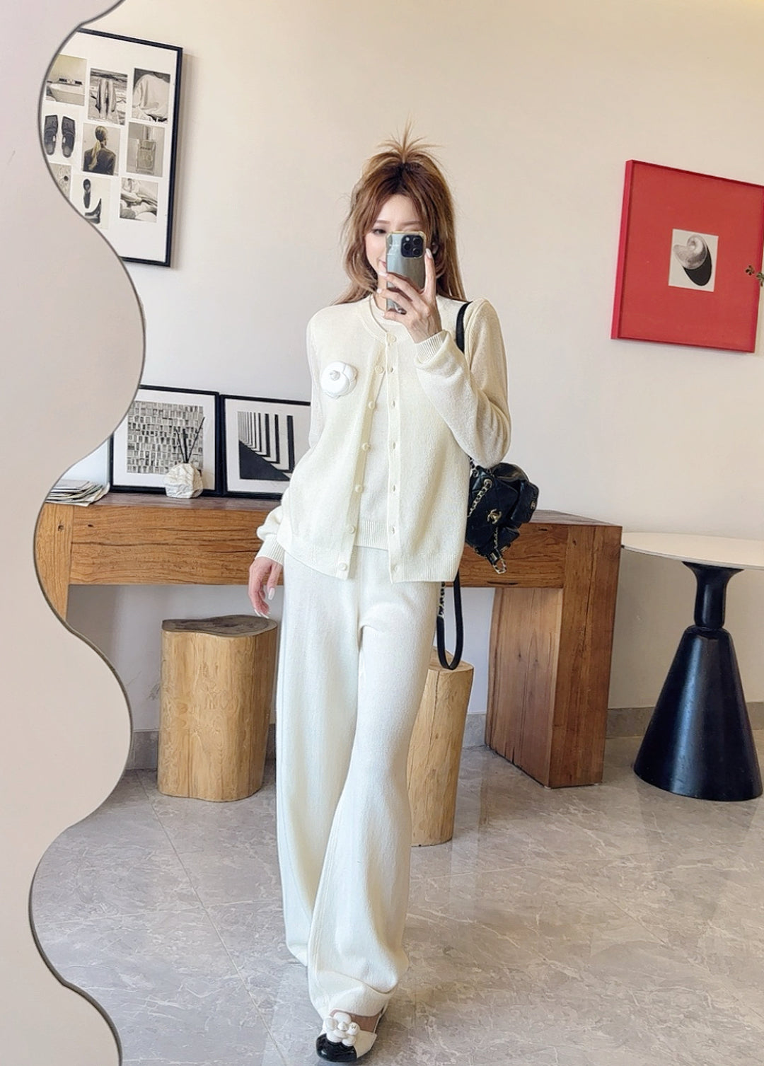 Chan NEW wool suit