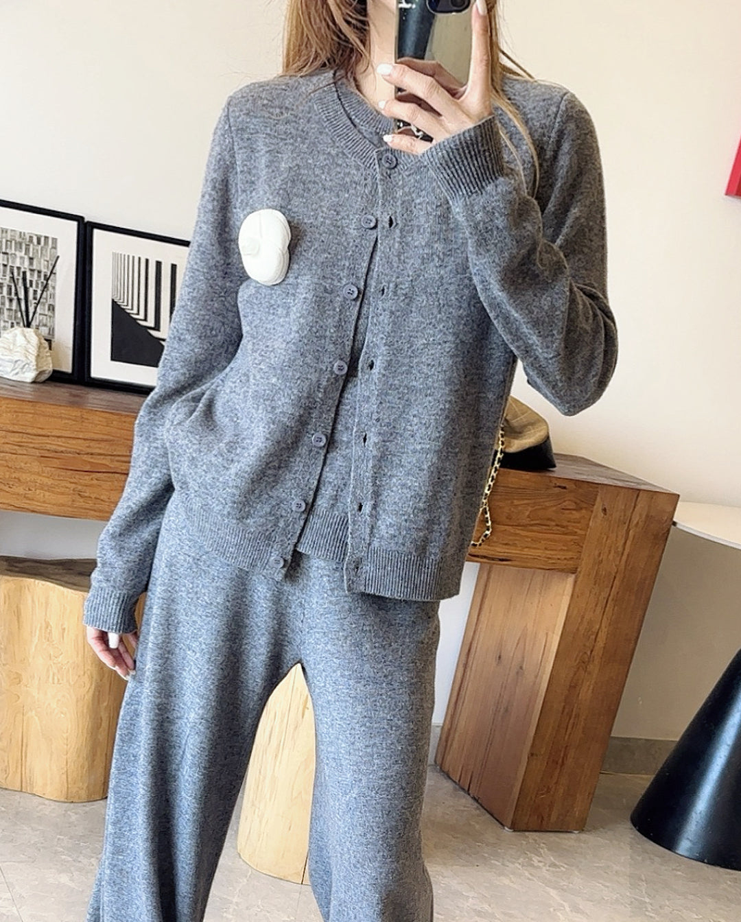 Chan NEW wool suit