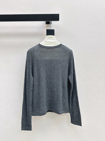 Chan NEW floral embellished cardigan