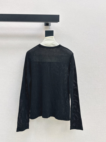 Chan NEW floral embellished cardigan
