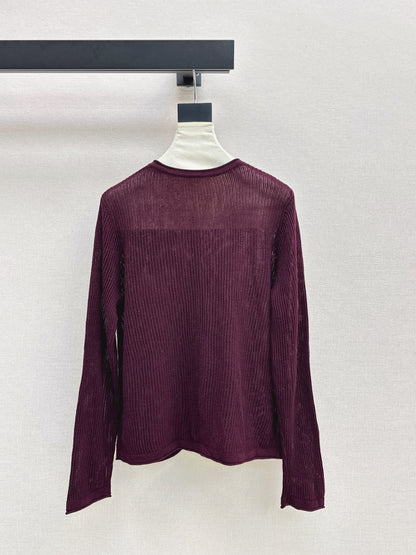 Chan NEW floral embellished cardigan
