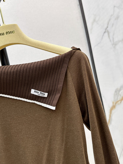 Miu NEW lapel shirt