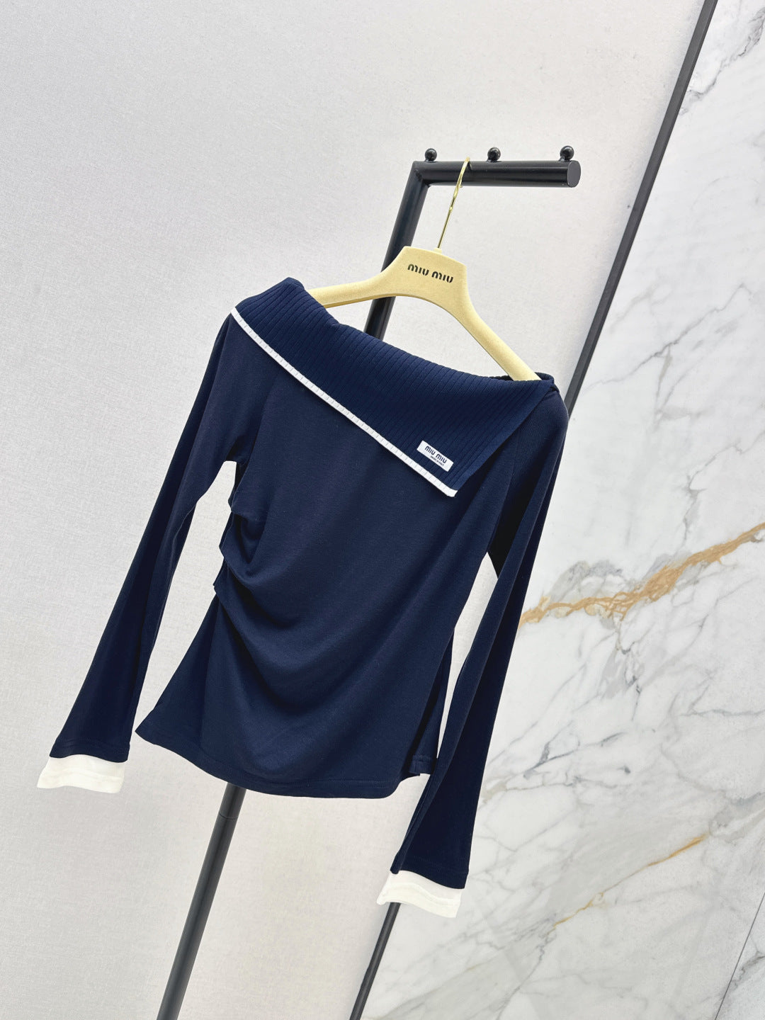 Miu NEW lapel shirt