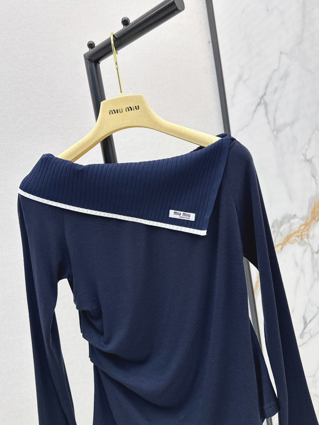 Miu NEW lapel shirt