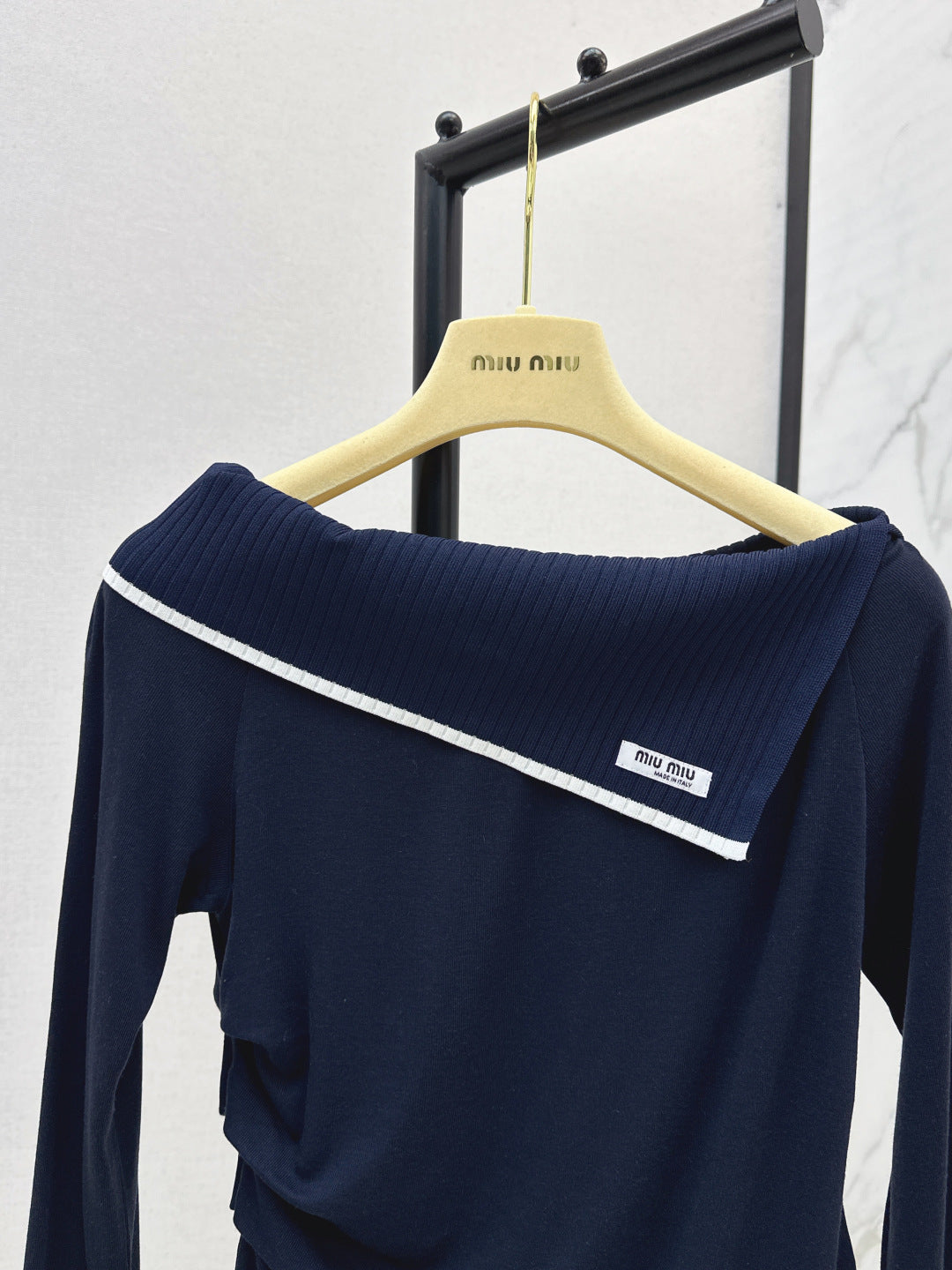 Miu NEW lapel shirt