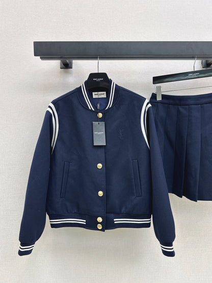 Saint NEW  jacket + pleated skirt