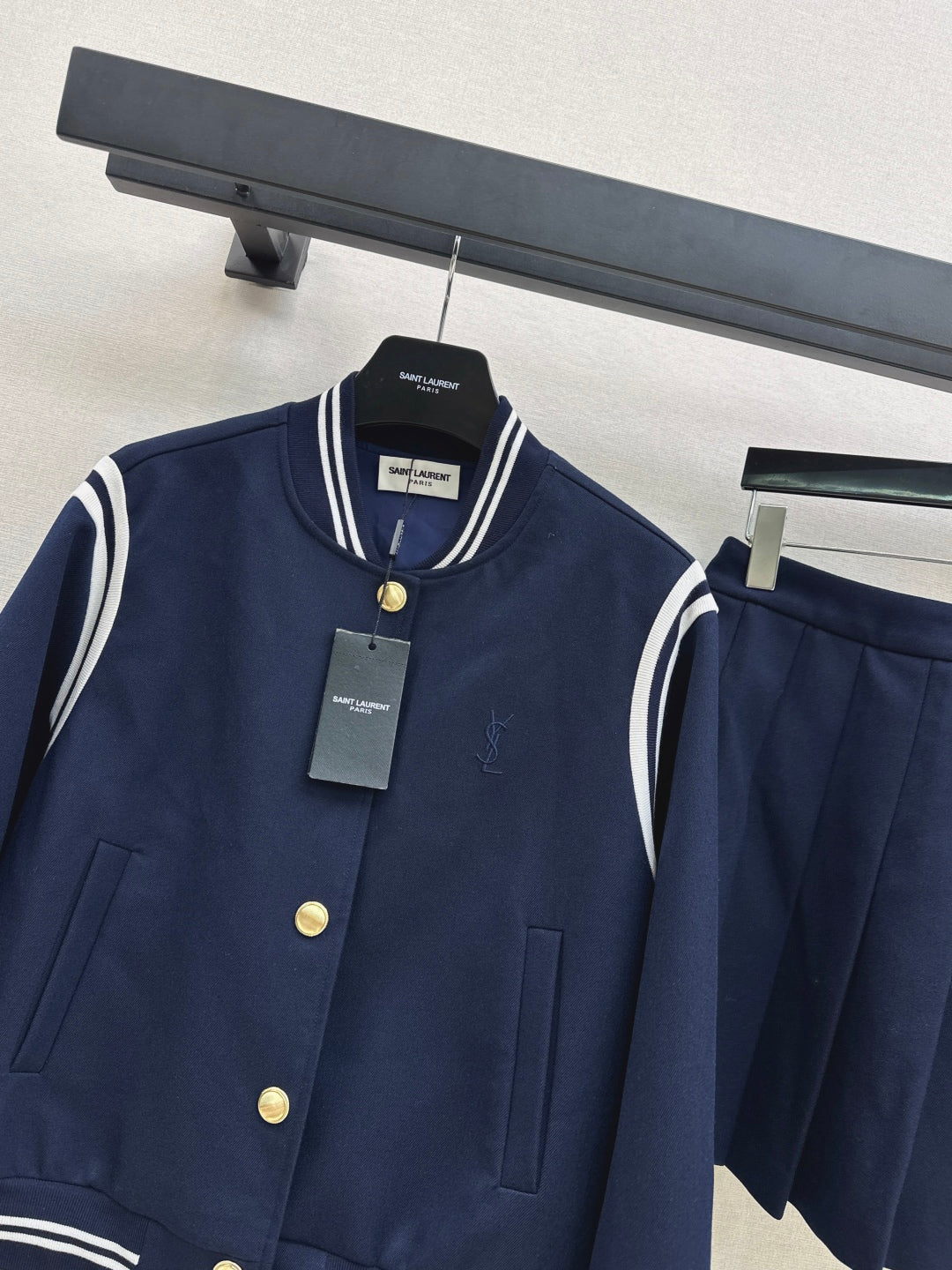Saint NEW  jacket + pleated skirt