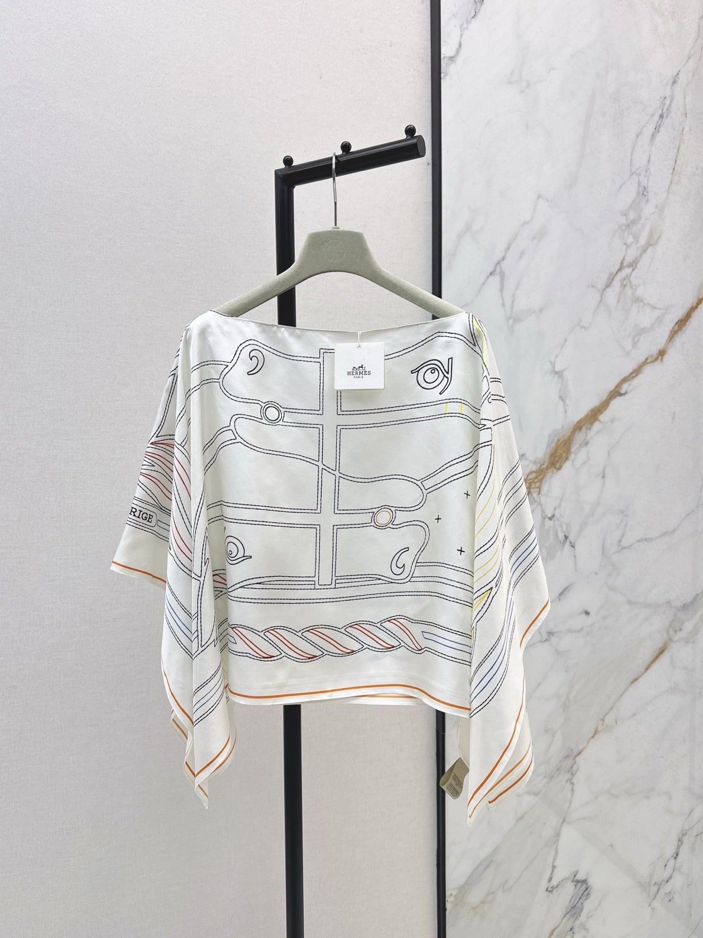 Herm NEW silk shawl