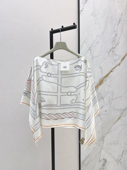 Herm NEW silk shawl
