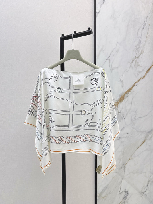 Herm NEW silk shawl