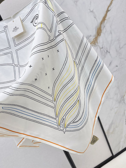 Herm NEW silk shawl
