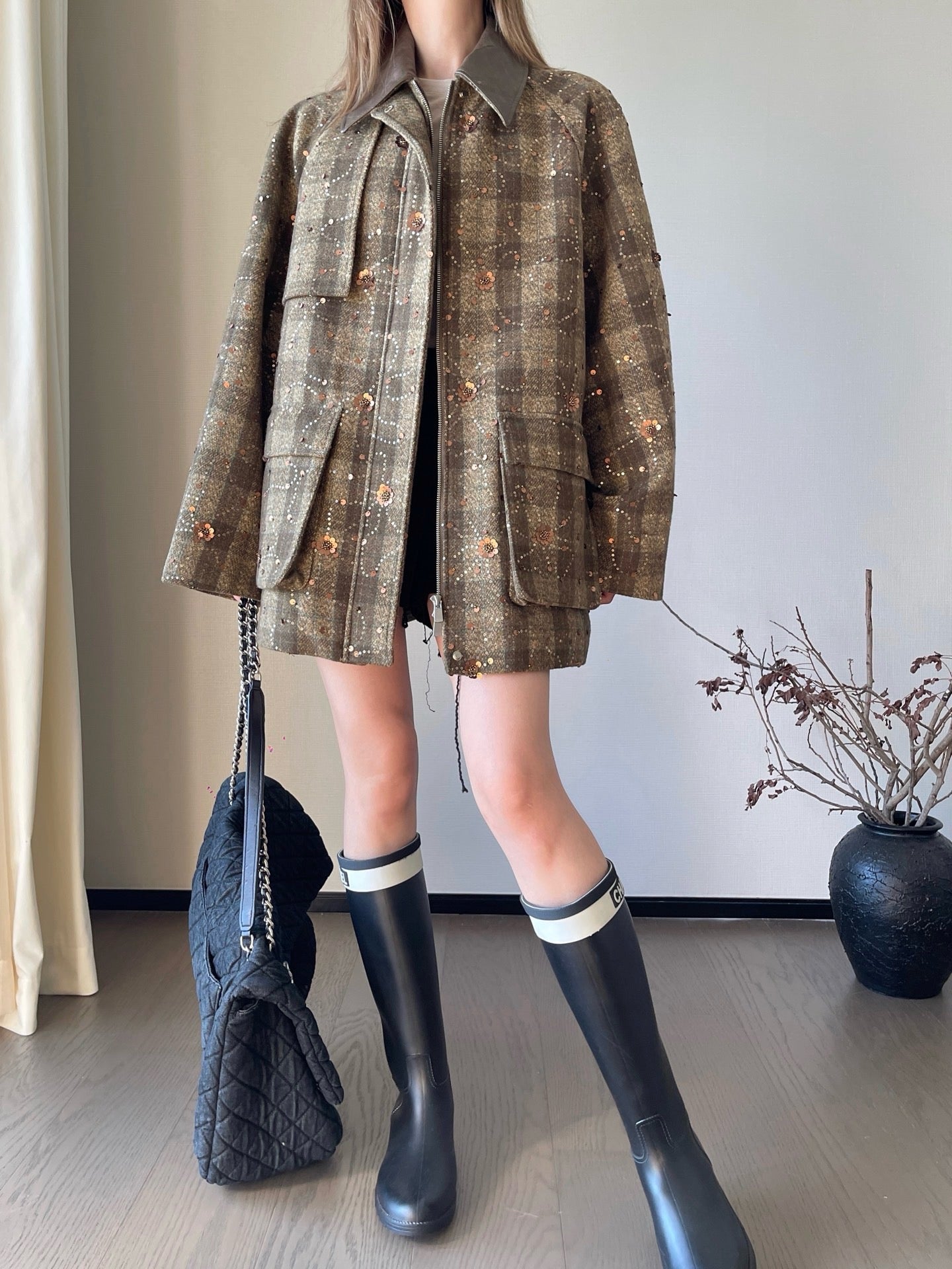 Miu NEW sequined blazer