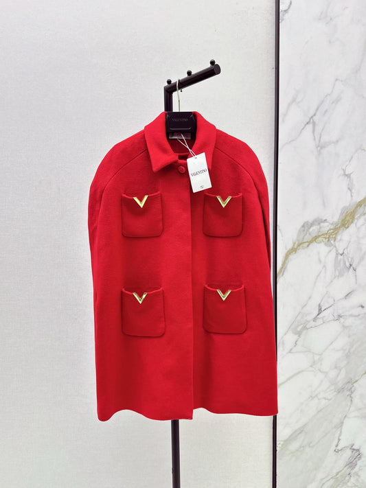 Va1en NEW  Cape-style coat