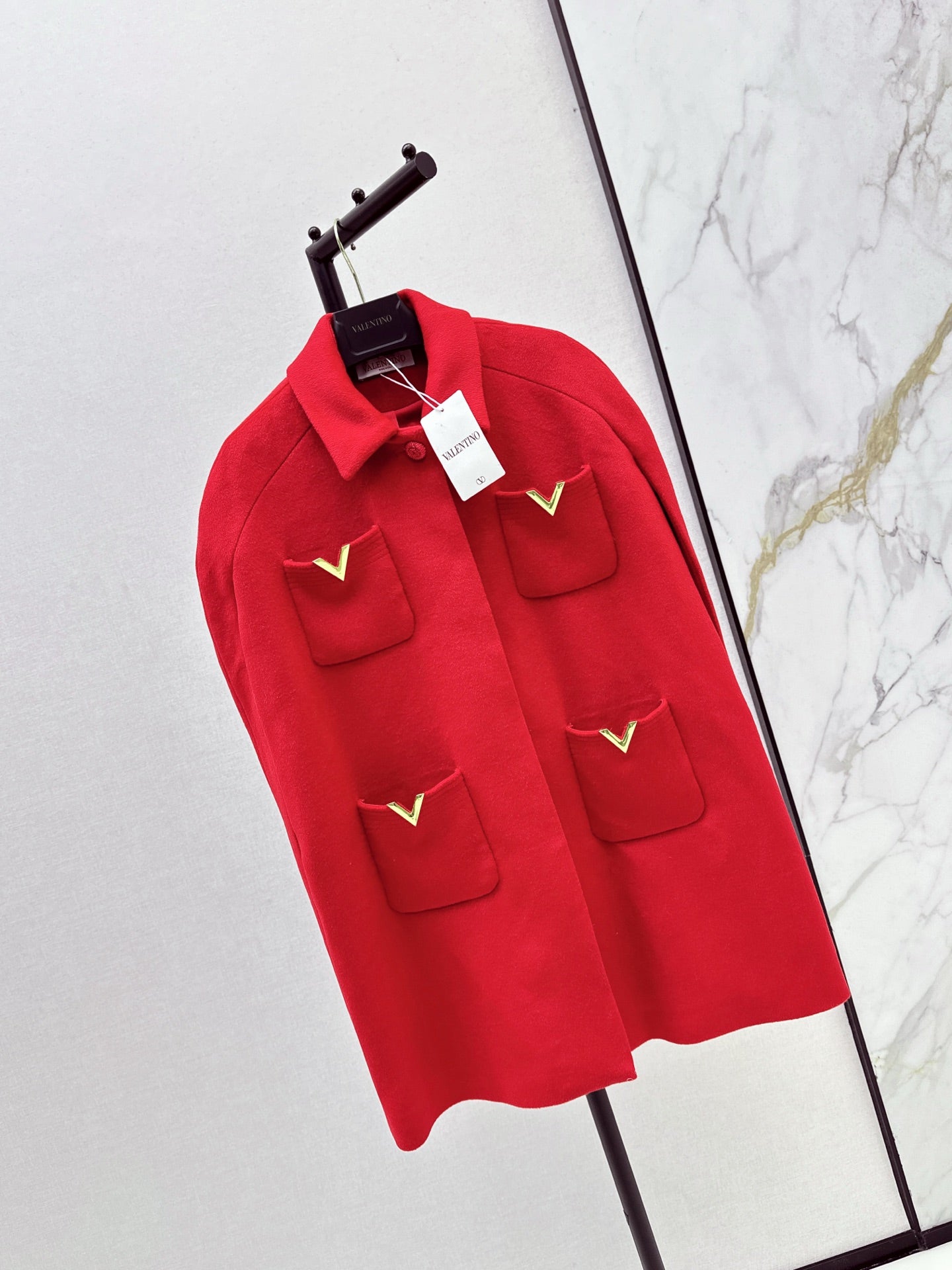 Va1en NEW  Cape-style coat
