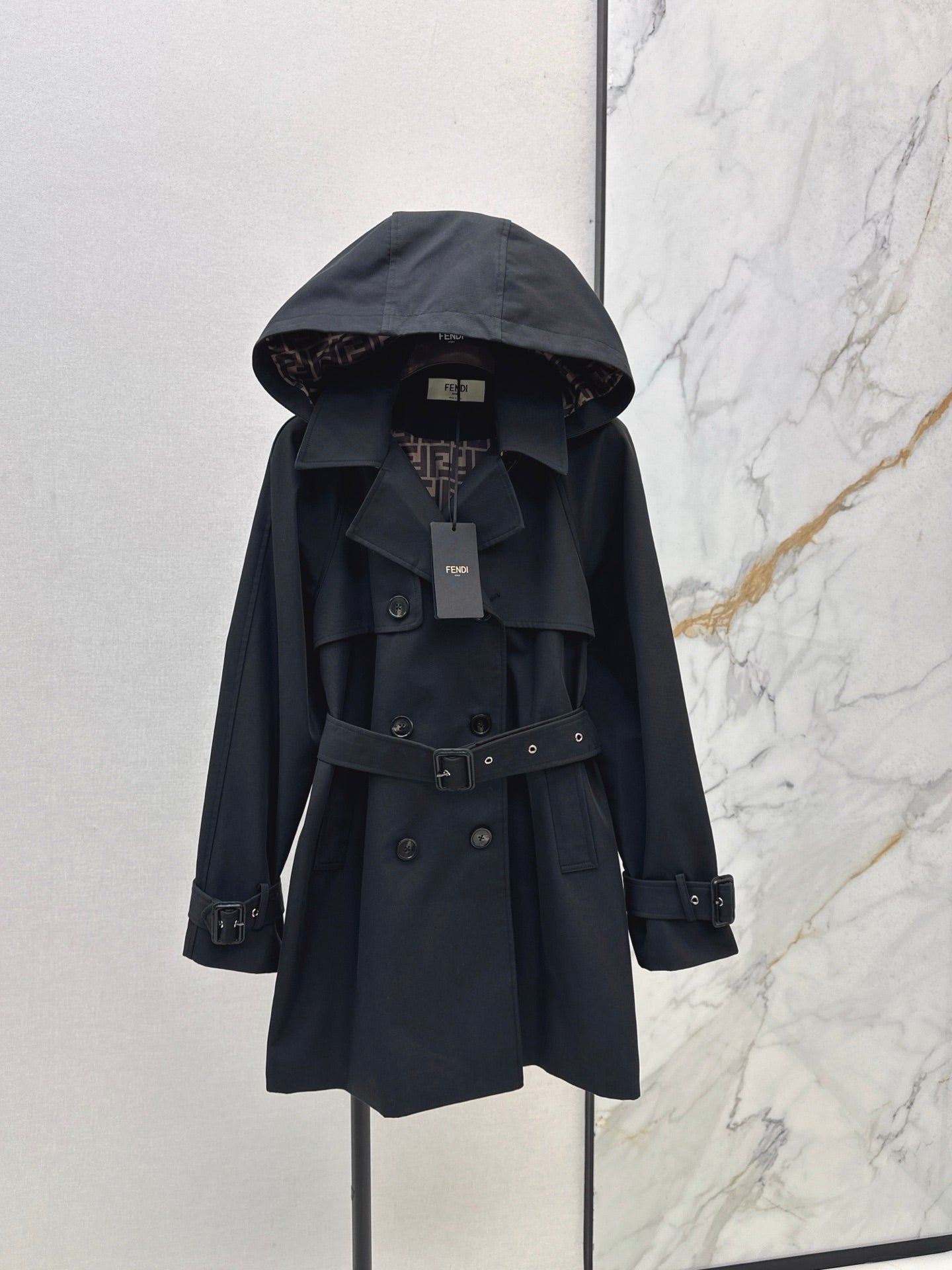 Fend NEW  belted jacket