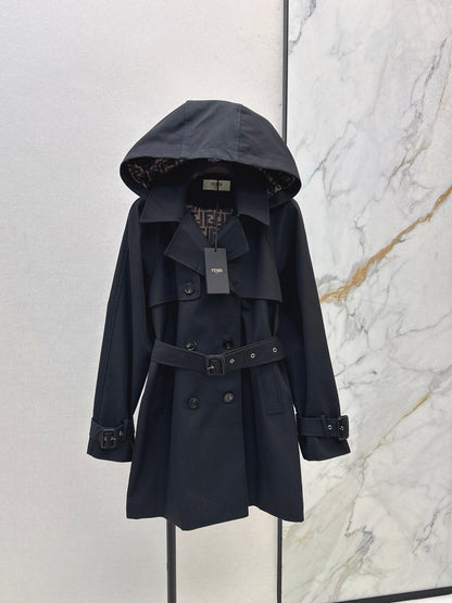 Fend NEW  belted jacket