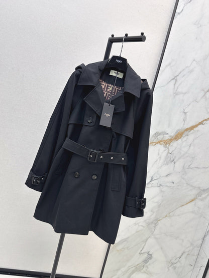 Fend NEW  belted jacket
