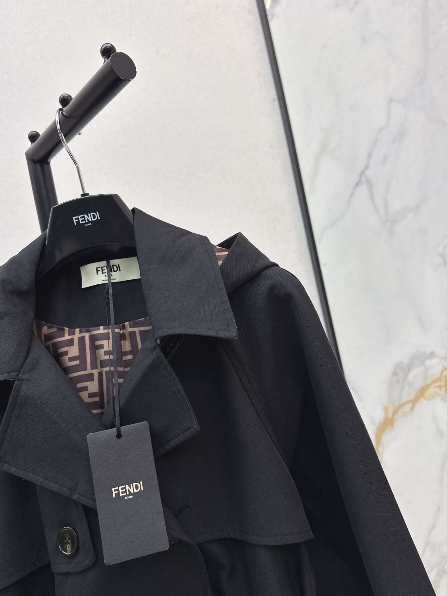 Fend NEW  belted jacket