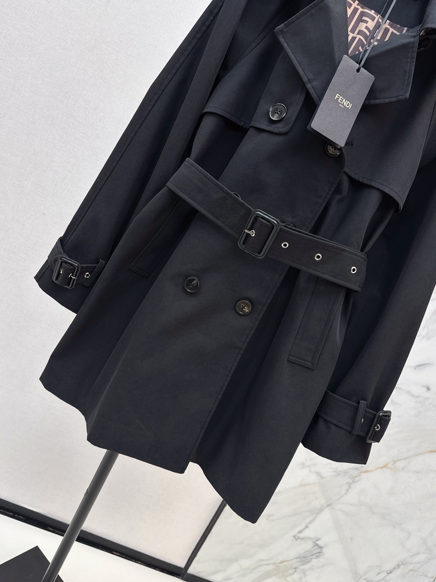 Fend NEW  belted jacket