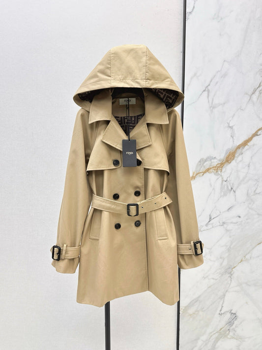 Fend NEW  belted jacket