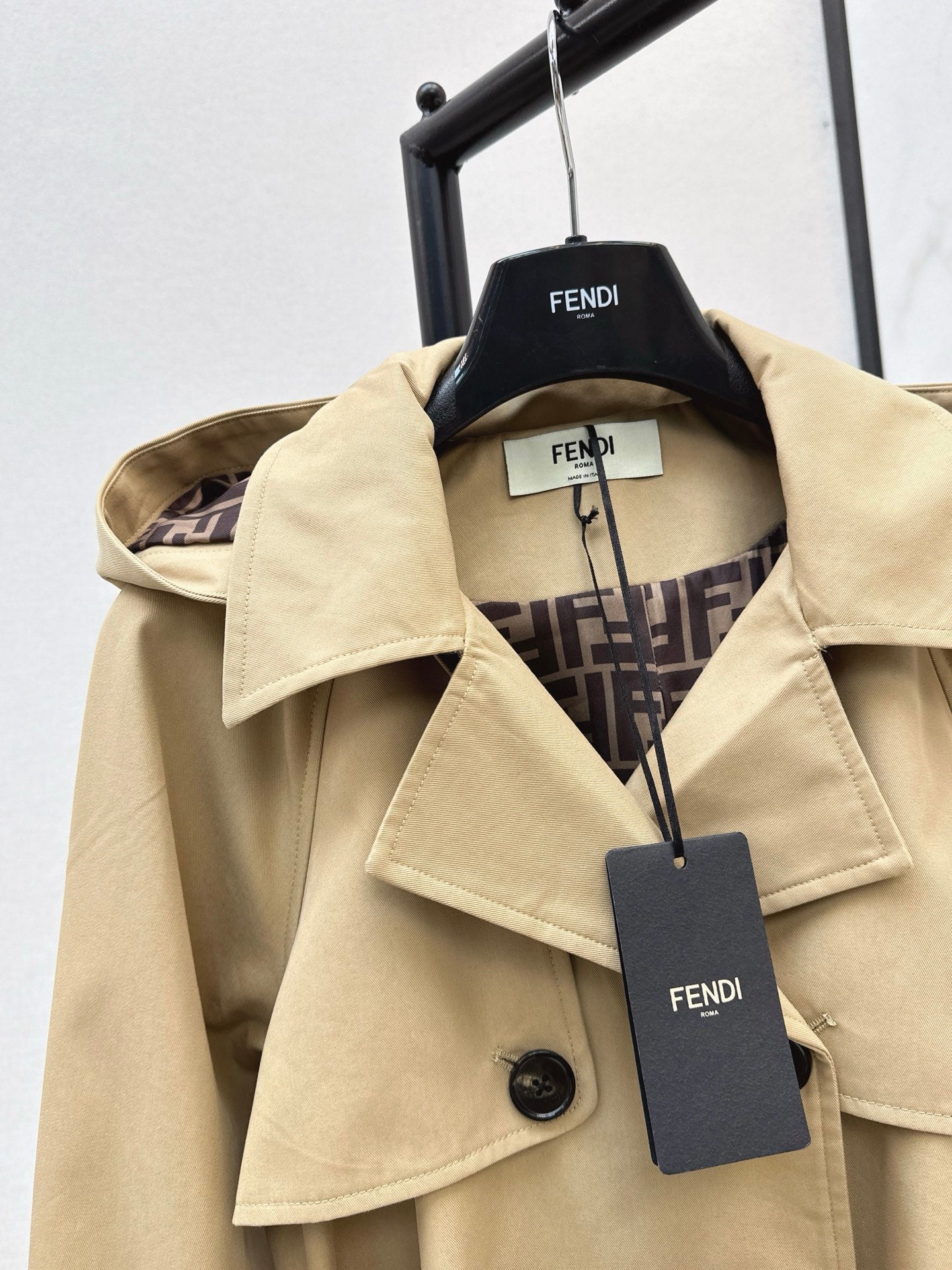 Fend NEW  belted jacket