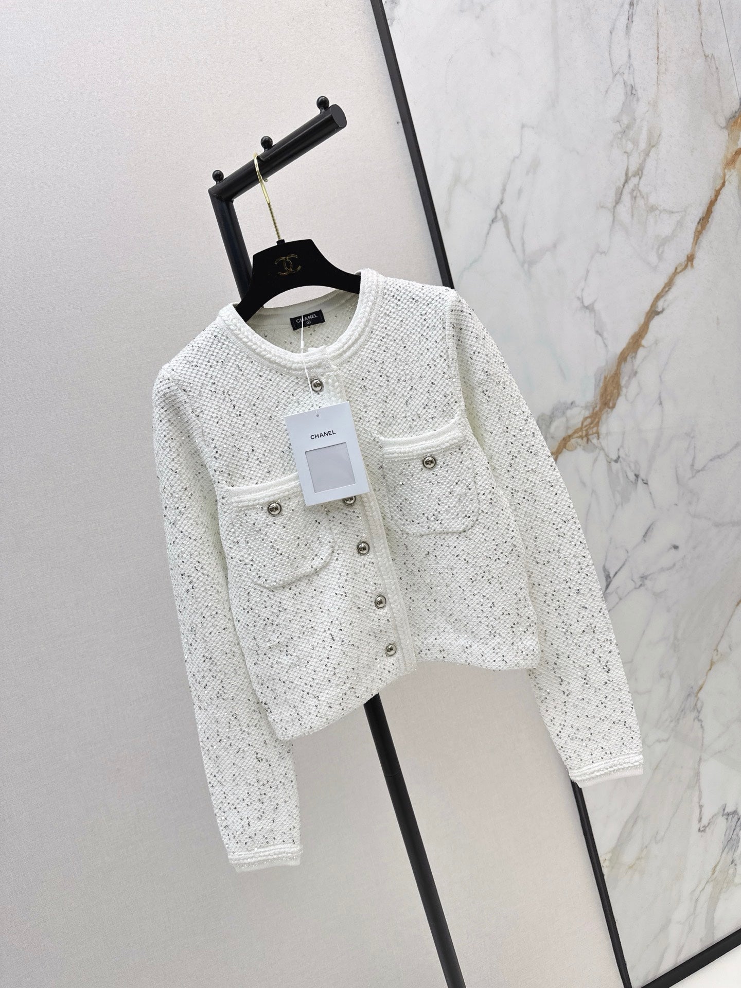 Chan NEW  sequined cardigan