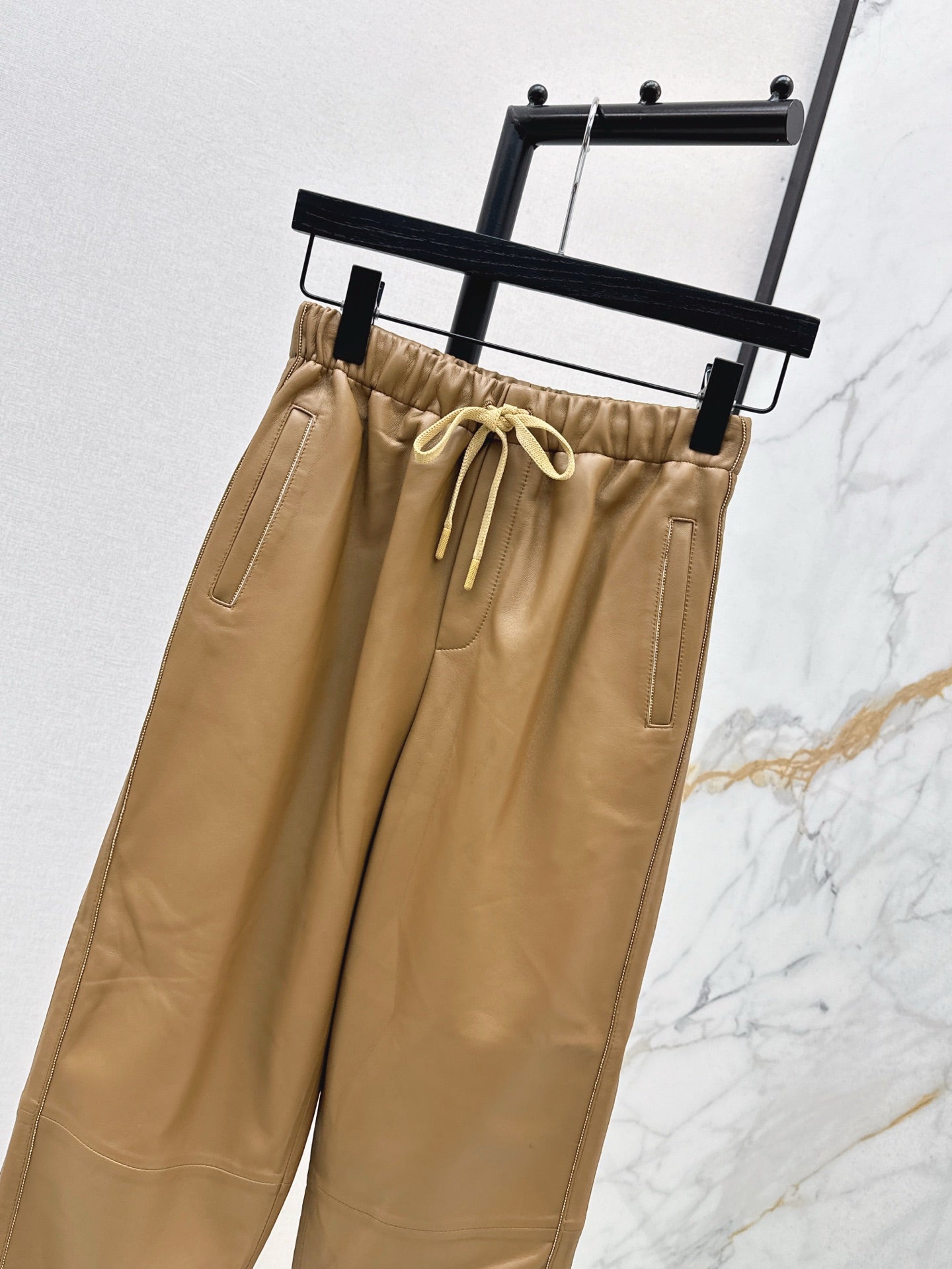 Brun NEW  leather pants