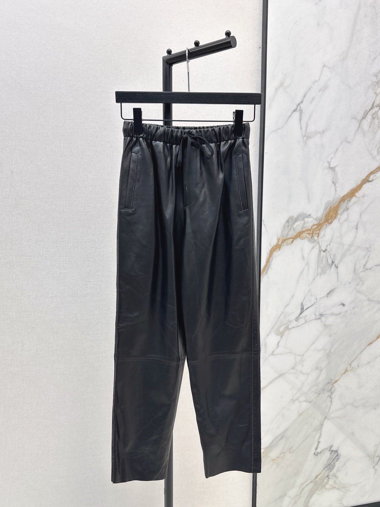 Brun NEW  leather pants