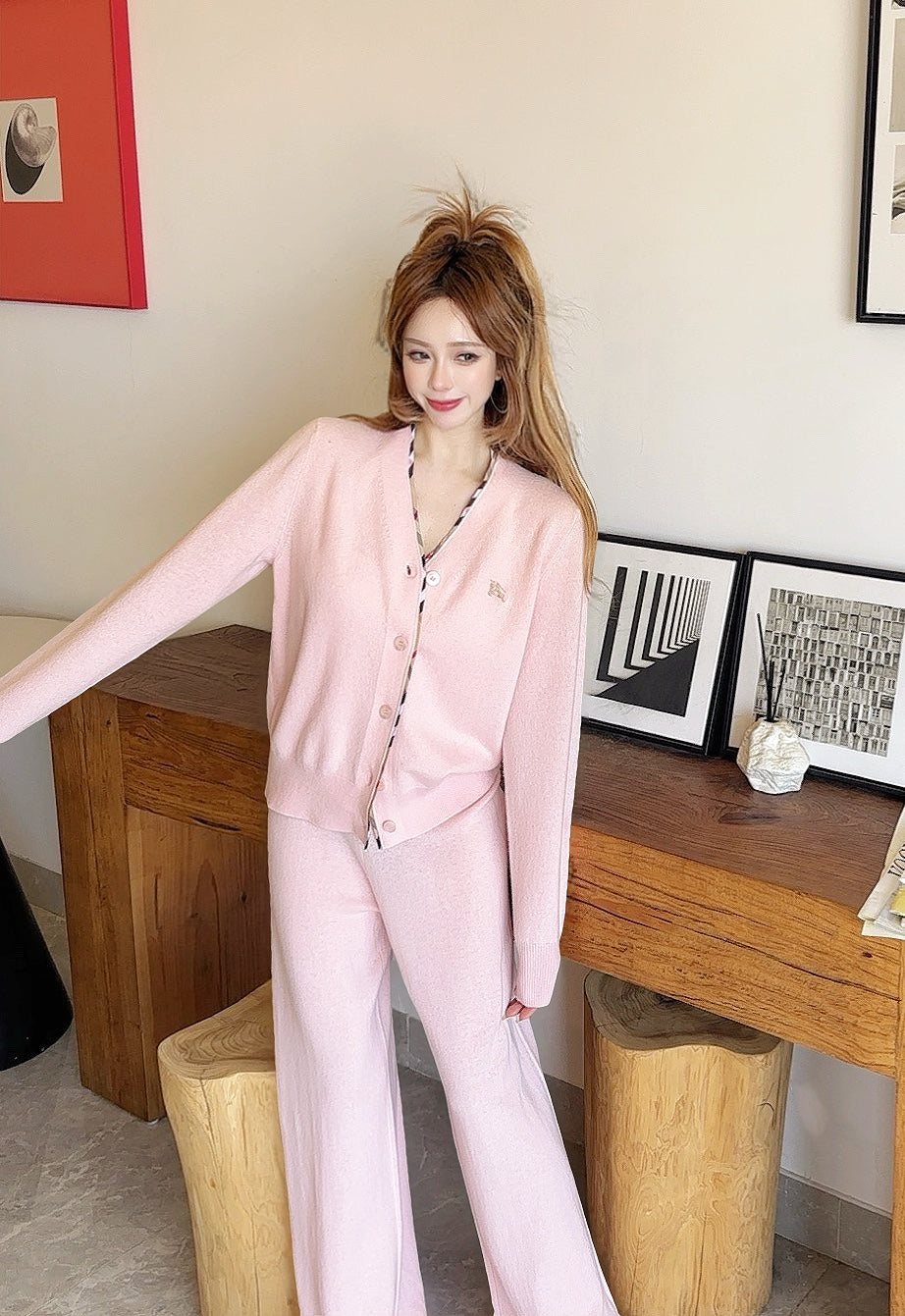 Brun NEW wool suit