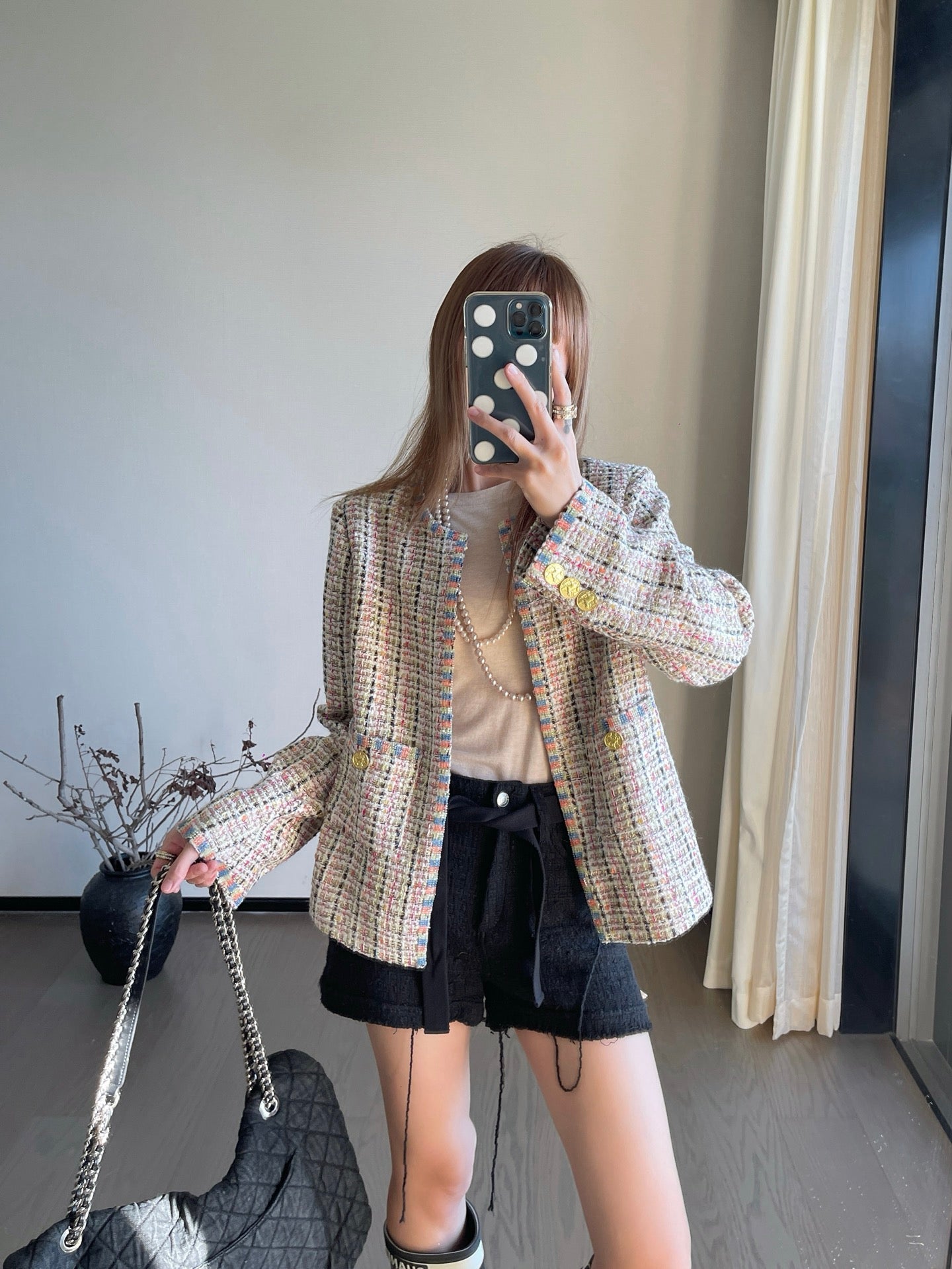 Chan NEW woven jacket