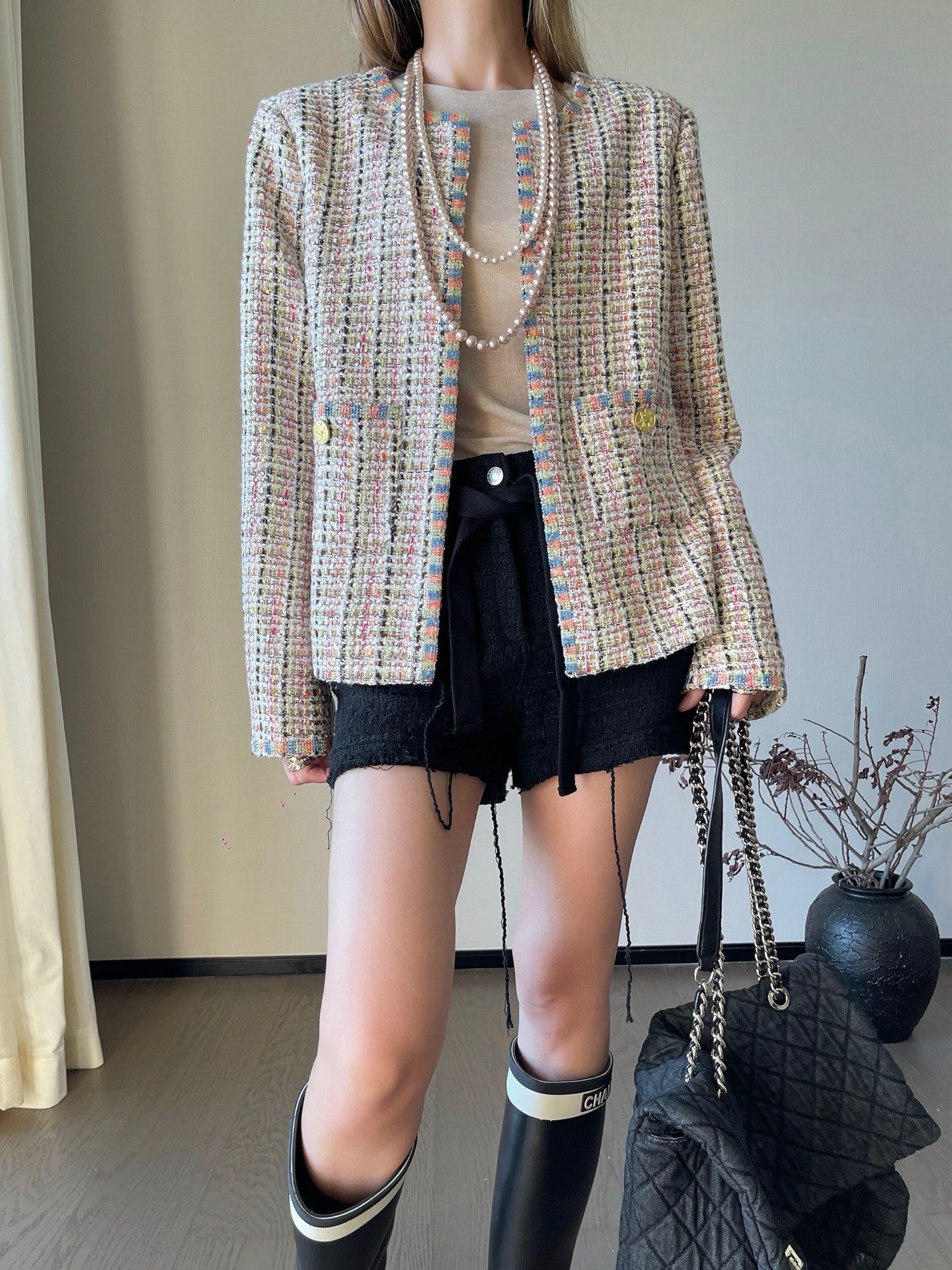 Chan NEW woven jacket