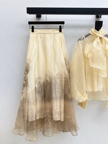 Zimm NEW silk skirt