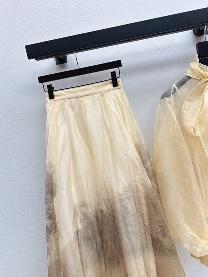 Zimm NEW silk skirt