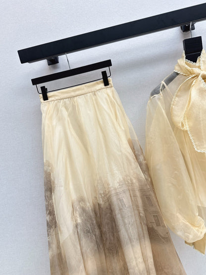 Zimm NEW silk skirt